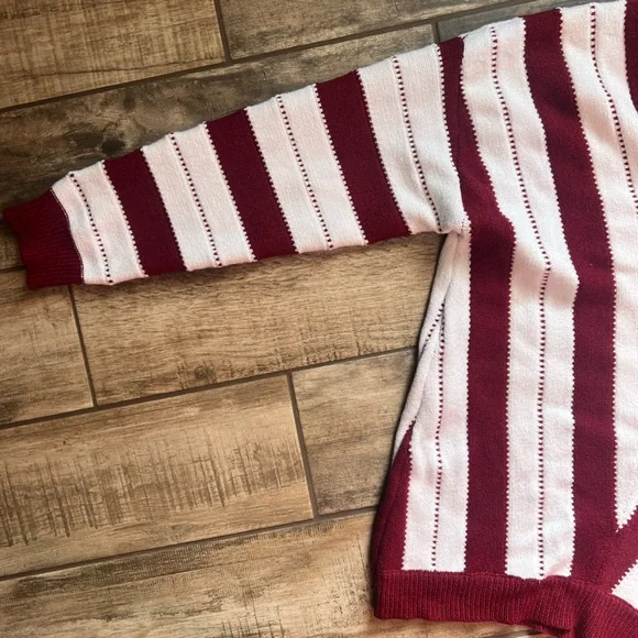 PRETTYGARDEN Women's Fashion Long Sleeve Striped Color Block Knitted Sweater - Picture 3 of 8